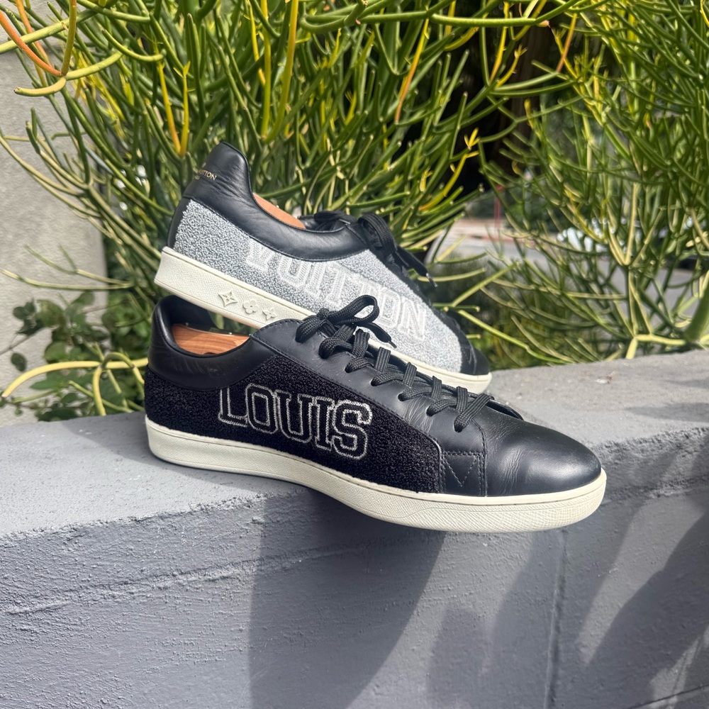 Louis Vuitton Luxembourg Sneakers (Black & Gray, Men’s 10.5US) - Picture 5 of 14